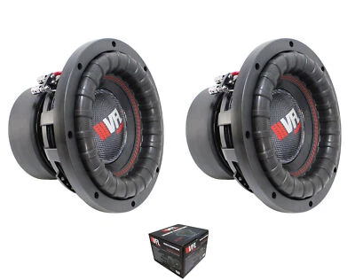 Pair of 10" 800W RMS 4-Ohm DVC Car Audio Subwoofers VFL-10D4 American Bass - Image 1 of 4