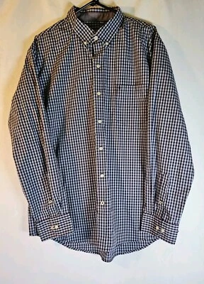 Camisa social masculina listrada Borgonha ~ Branca IZOD manga longa XL/TG/XG - Imagem 1 de 4