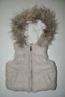Baby Gap Toddler 12 - 18 months Oatmeal Zip Up Hooded Vest Insulated Referencia