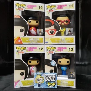 Funko Pop! RARO Paquete Asia 4 piezas 10-13 "Muñecas Omamori" No Exclusivo [BÓVEDA] - Imagen 1 de 8