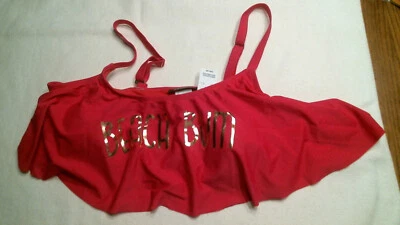 Top Joe Boxer Tropical Punch Volantes, Fucsia, Beach Bum, Tallas PLUS, NUEVO CON ETIQUETAS  Foto 1 de 2