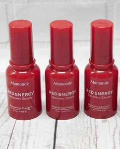 Lote de 5 suero antienvejecimiento MAMONDE rojo recuperación de energía 9 ml/0,3 oz (x5) NUEVO ― #CV13 - Imagen 1 de 4