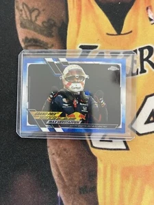2021 TOPPS CHROME FORMULA 1 SAPPHIRE MAX VERSTAPPEN #155 RED BULLS - Picture 1 of 2