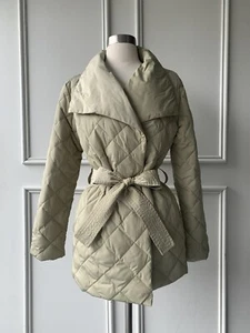 | COUNTRY ROAD | quilted wrap puffer jacket soft sage | $249 | SIZE: 6,12,14 - Picture 1 of 11