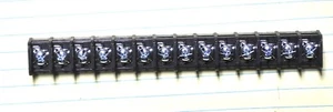 4 NC6 Buchanan TE Connectivity 14 Post PC Board Solder mount Terminal  Strip - Picture 1 of 3