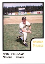 1986 Nashua Pirates ProCards #27 Spin Williams Davenport Iowa Muscatine College
