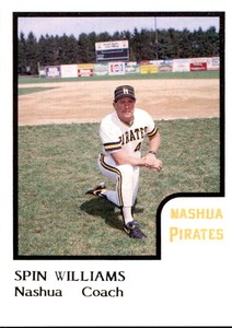1986 Nashua Pirates ProCards #27 Spin Williams Davenport Iowa Muscatine College