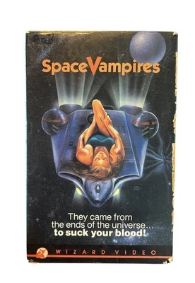 Space Vampires BIG BOX VHS Wizard Video Horror Gore - Image 1 of 4