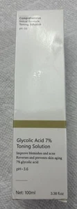 Glycolic Acid 7% Toning Solution. 100 ml 3.38 fl oz Exp 04/2027 - Picture 1 of 1