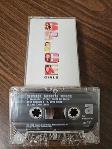 Spice Girls 1996 Spice cassette tape, with Wannabe and 2 Become 1. - Imagen 1 de 5