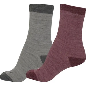 More Mile Double Layer 2 Pack Womens Walking Socks Multi Outdoor Hiking Ladies - Picture 1 of 7