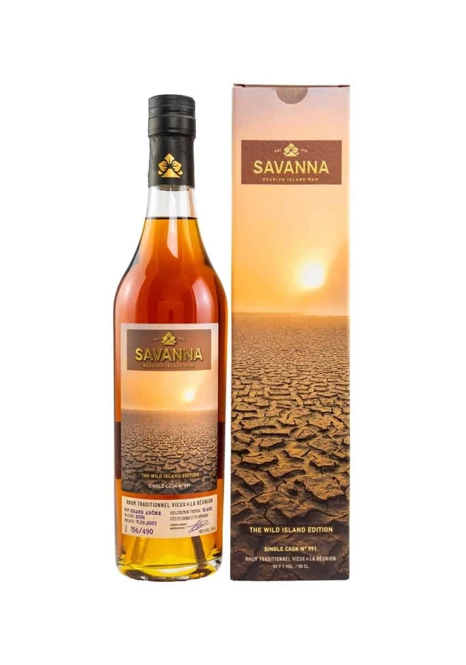 Rhum Savanna Wild Island Grand Arôme "Grand Étang Sec" - Immagine 1 di 1