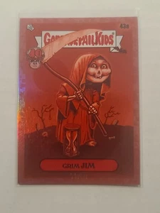 2025 GPK 40th Anniversary Grim Jim #43a Ruby Red Parallel 33/40 - Picture 1 of 2
