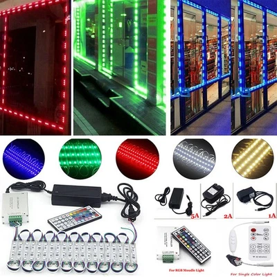 10ft 5050 LED Module LampStore Window Showcase lamp Billboard SIGN Strip Lamp - Image 1 of 4