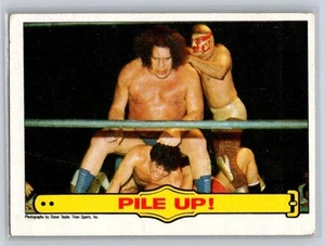 Pile Up! ANDRE THE GIANT - 1985 Topps WWF Pro Wrestling Stars #50 - Wrestling - Picture 1 of 2