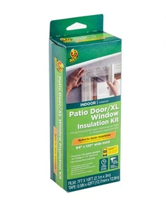 Duck® Brand 84 in x 120 in Rolled Indoor Window Insulation Film Kit - Picture 1 of 9