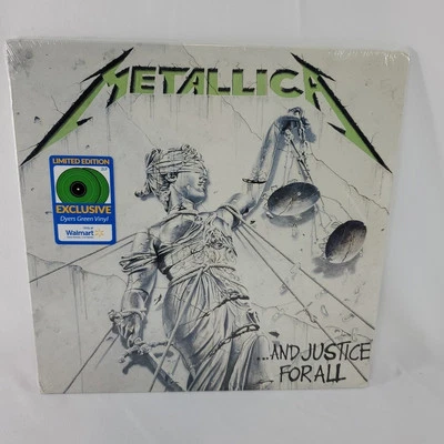 Metallica - Justice for All (Green Colored 2x LP Vinyl 2021 Limited Edition) NEW - Image 1 of 4