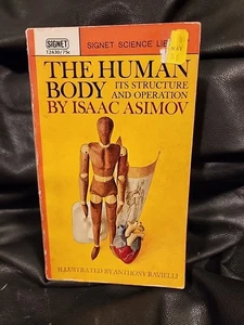 The Human Body by Isaac Asimov - Signet Science Library Books-1st Printing 1964 - Picture 1 of 5