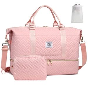Duffle Bags for women,50L Quilthoe Compartment, Laed Travel Weekender Bag wit... - Picture 1 of 6