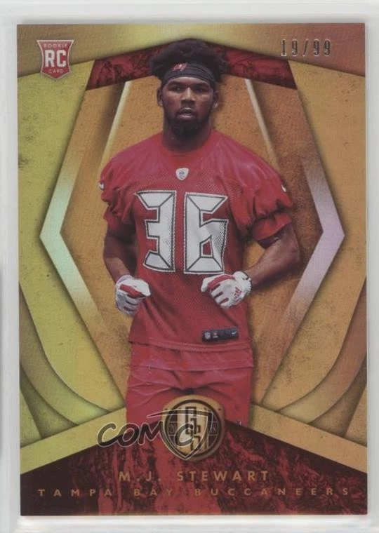 2018 Panini Gold Standard Rookies /99 MJ Stewart #197 Rookie RC - Image 1 of 2