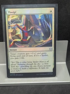 Thwip!  FOIL  X1 NM  Marvel's Spider Man  MTG - Picture 1 of 1