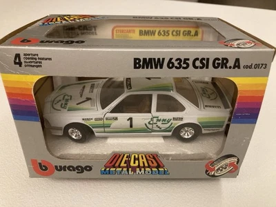 BMW 635 CSI Gr. A “ENNY” Burago 1:24 Cod 0173 - Boxed - Immagine 1 di 4