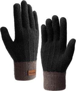 Winterhandschuhe Touchscreen Handschuhe Strick Fingerhandschuhe Sport Warm Windd - Bild 1 von 20