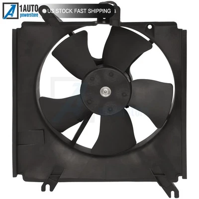 Conjunto de ventilador de refrigeración del radiador del motor eléctrico negro para Kia Rio 2003-2005 1,6 L Foto 1 de 4