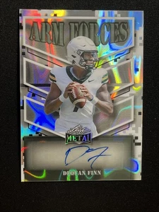 2025 Leaf Metal Fútbol RC Auto Arm Forces AF-DF1 Dequan Finn/15 - Imagen 1 de 2