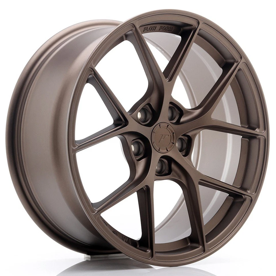 Cerchio Japan Racing in Lega SL01 18x8 ET40 5x114,3 Bronzo Opaco Ruote JR Wheels - Imagen 1 de 1