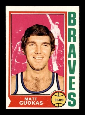 1974 Topps #117 Matt Guokas   NM/NM+ X3424660 - Image 1 of 3