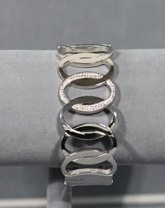 Bracciale donna in acciaio rigido / schiava - Imagen 1 de 2