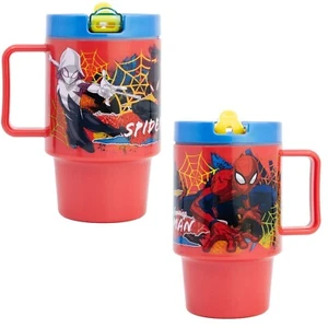 Marvel The Amazing Spiderman Trinkbecher Becher mit Halm 530 ml - Bild 1 von 4