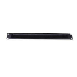 1U19''rack mount it network cabinet brush panel bar slot for cable managemen- G1 - Afbeelding 1 van 6