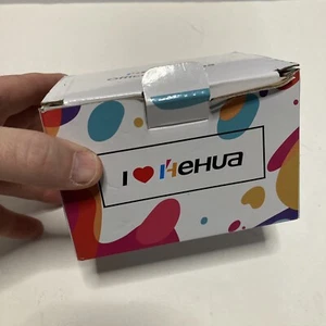 Hehua - 12mm Black on White - Label Tape Cassettes - 6 Pack - Picture 1 of 4