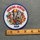 Vintage Shrine Circus 1994 Shriners Patch F2.