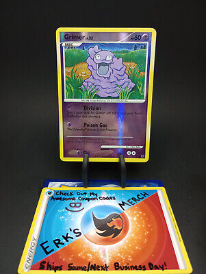 Grimer (LV.23) 75/127 Platinum Base Set 2009 Reverse Holo Pokemon Card 