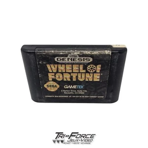 Wheel of Fortune Sega Genesis SG Authentic Cart ONLY tested free shipping - Bild 1 von 1
