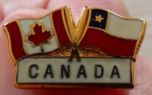 SCHÖNE PINS FLAGGE LAND KANADA ZAMAC - Bild 1 von 4