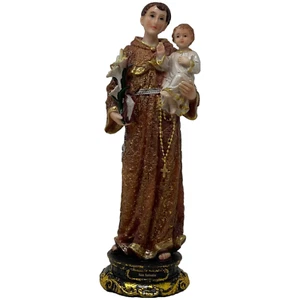 San Antonio de Padua Finely Finished 12 Inch Resin Statue 57552 Imagen New - Picture 1 of 6