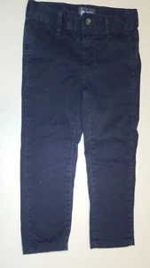 Navy Blue Childrens Place Boys Pants Size 4 With Elastic Waist And Button Closur - Picture 1 of 5