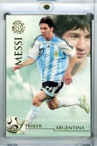 2006 Lionel Messi Futera Argentina #81 World Football Soccer Card 