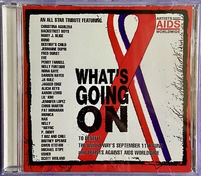 All Star Tribute: What's Going On CD 2001 Columbia Bono Beyonce Britney Spears + - Image 1 of 4