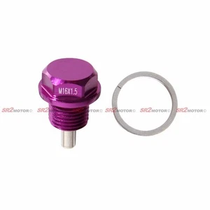 MAGNETIC OIL PAN DRAIN SUMP PLUG PURPLE M16 x 1.50 16mm x 1.5 - Picture 1 of 1