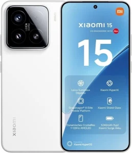 Xiaomi 15 5G - 256GB 12GB - biały - nowy i spawany - od dealera - Zdjęcie 1 z 2