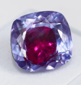 25.15 CT GGI Certified Natural Pitambri Sapphire Loose Gemstone Cushion Cut - Picture 1 of 5