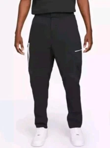 Nike Sportswear Style Essentials Black Utility Cargo Pant Men's Sz 38 DM6681-010 - Picture 1 of 16