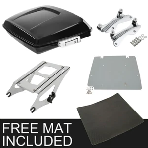 Razor Trunk Mount Rack Plate Docking Kit Fit For Harley Street Road Glide 14-Up - Picture 1 of 12