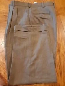 Daniel Gray Dress Pants Classic Fit W36 L28 Brown p1 - Picture 1 of 1