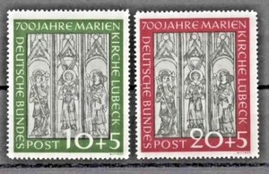 Bund BRD 139-140 ** Marienkirche einwandfrei - Bild 1 von 1
